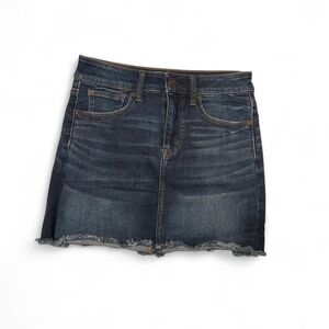 American Eagle denim mini skirt